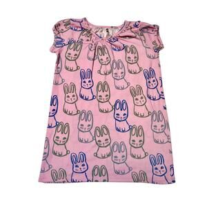 Tea Collection Bunny Rabbit Nightgown Size 6